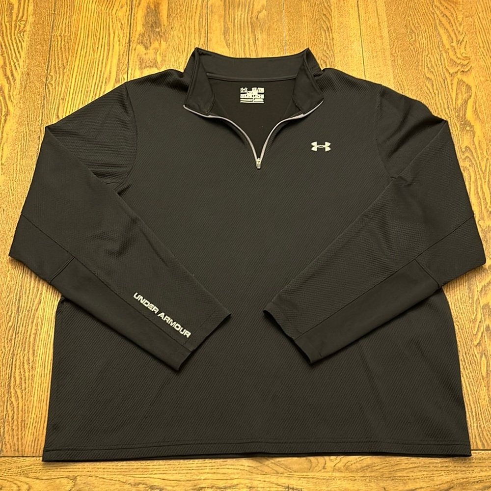UNDER ARMOUR - 2XL Men’s Black Quarter Zip